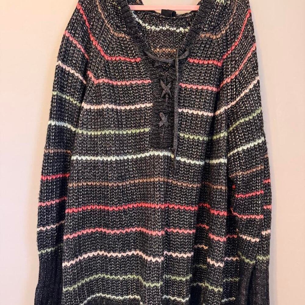 Torrid chunky knit sweater in size 4 cozy core indie sleaze statement knit fall